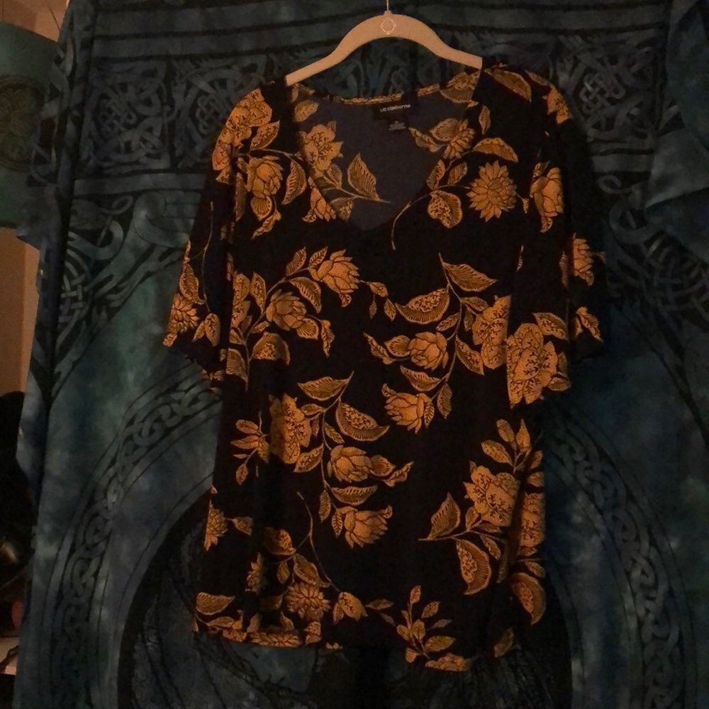 Floral Business Blouse